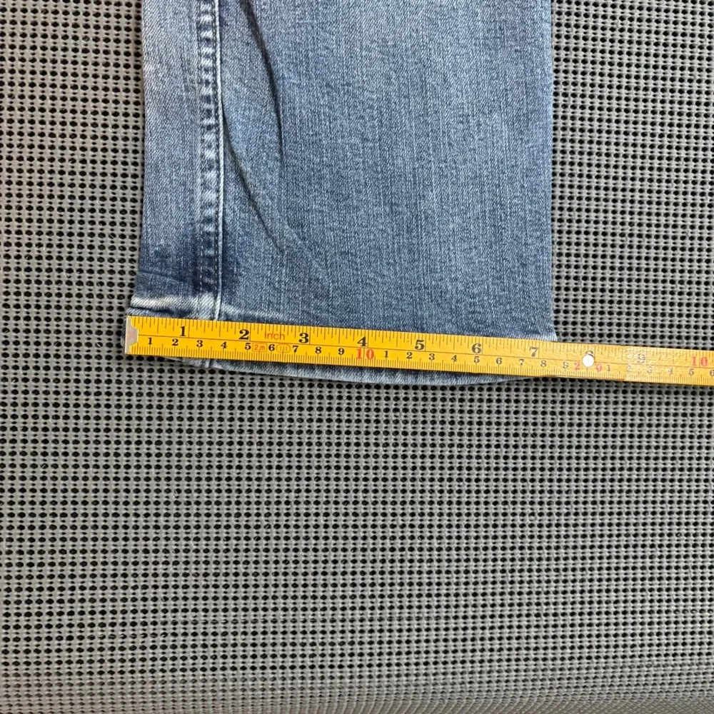 Levis 505 Boys 12 Husky Regular Fit Jeans Light Wash Blue Denim 32x27